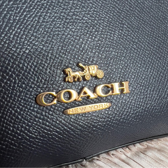 Coach Navy Blue Backpack Bag - Picture 3 of 8